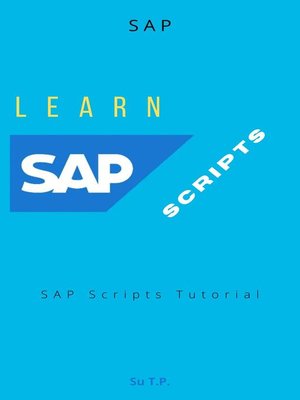 cover image of Learn SAP Scripts